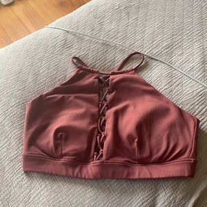 Alo Moves Cross Lace Sports Bra